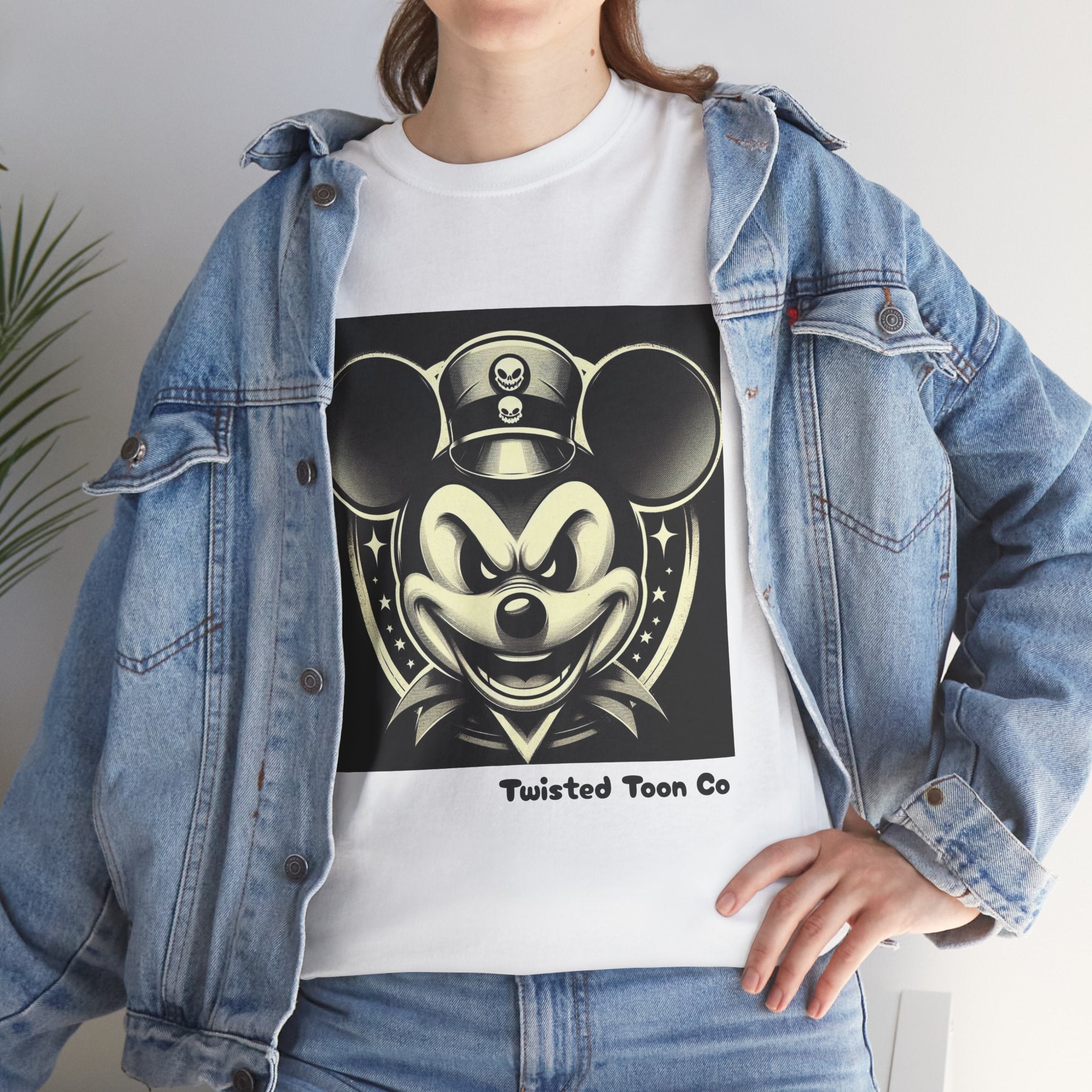 Vintage Top Hat Retro Mouse Tee