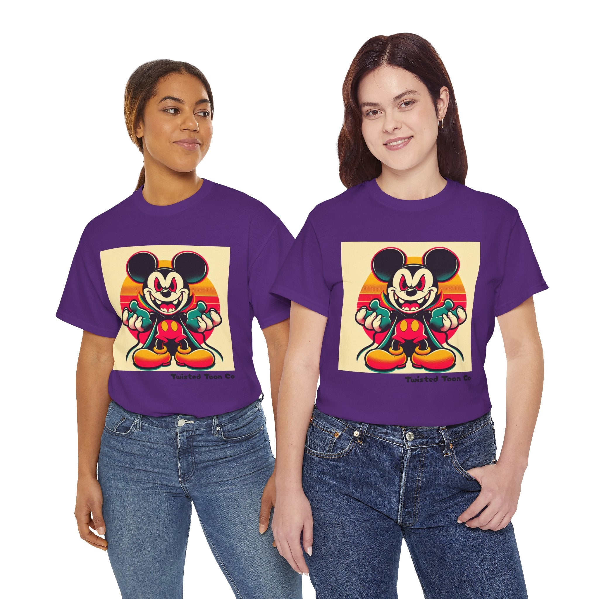 Retro Cartoon Mouse Graphic Tee