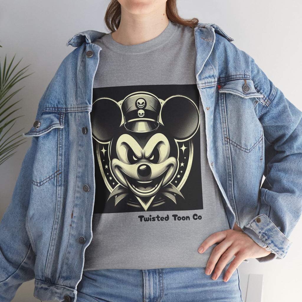Vintage Top Hat Retro Mouse Tee