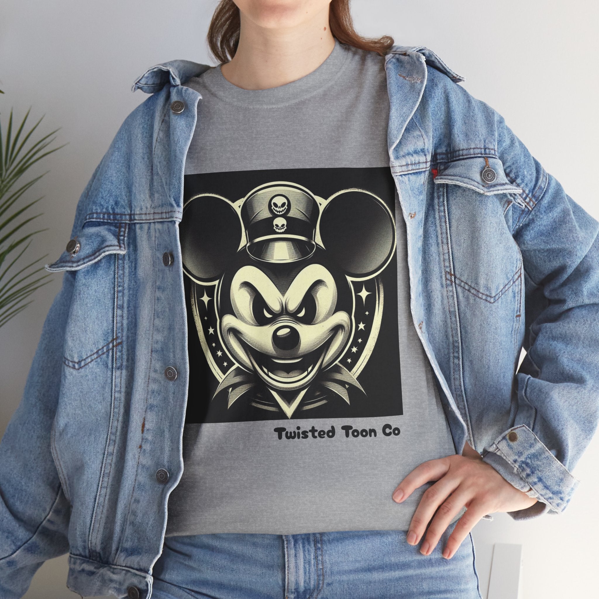 Vintage Top Hat Retro Mouse Tee
