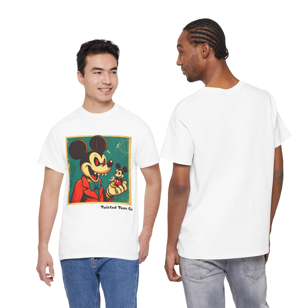 Edgy Vintage Cartoon Tee — Rebel Mouse Graphic T-Shirt