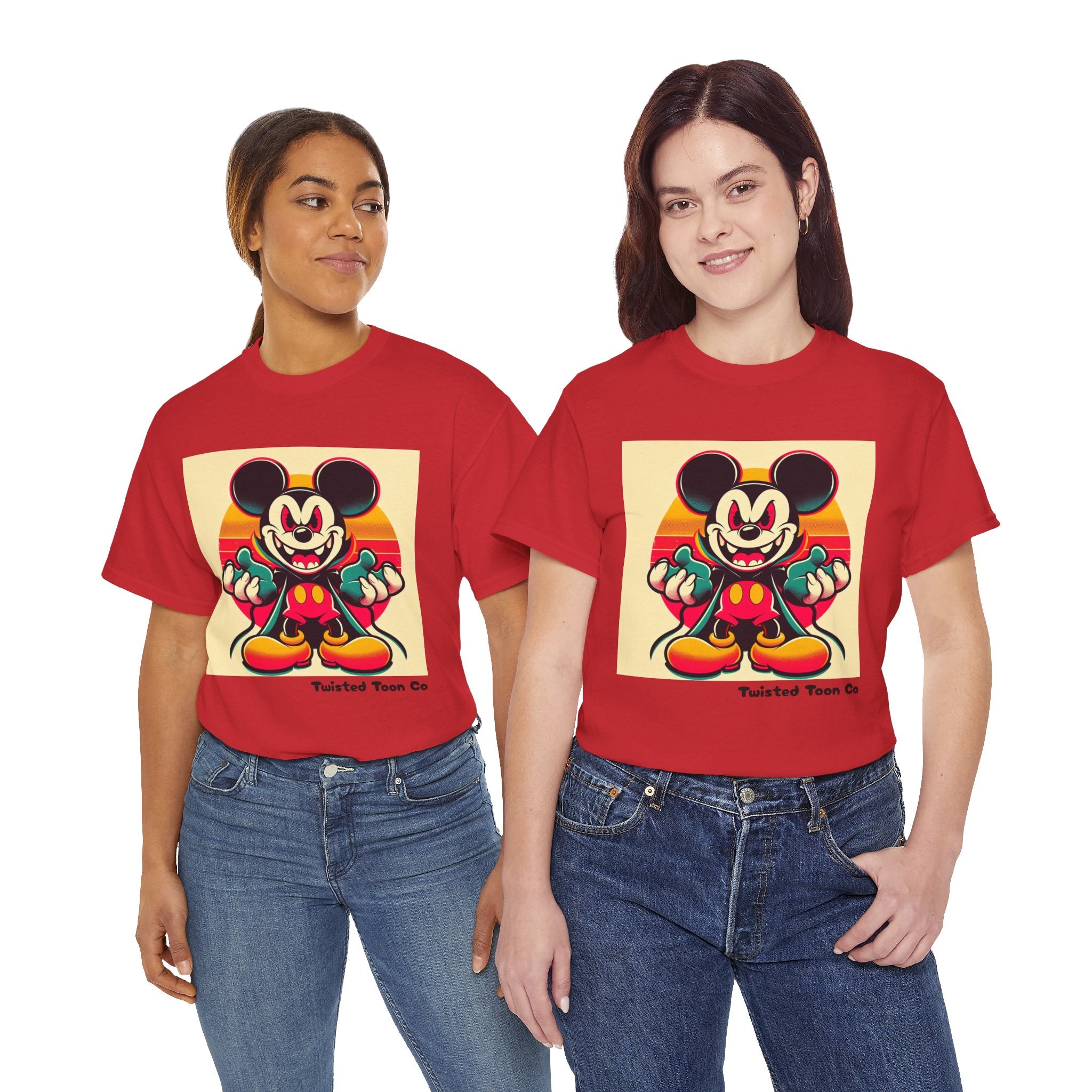 Retro Cartoon Mouse Graphic Tee