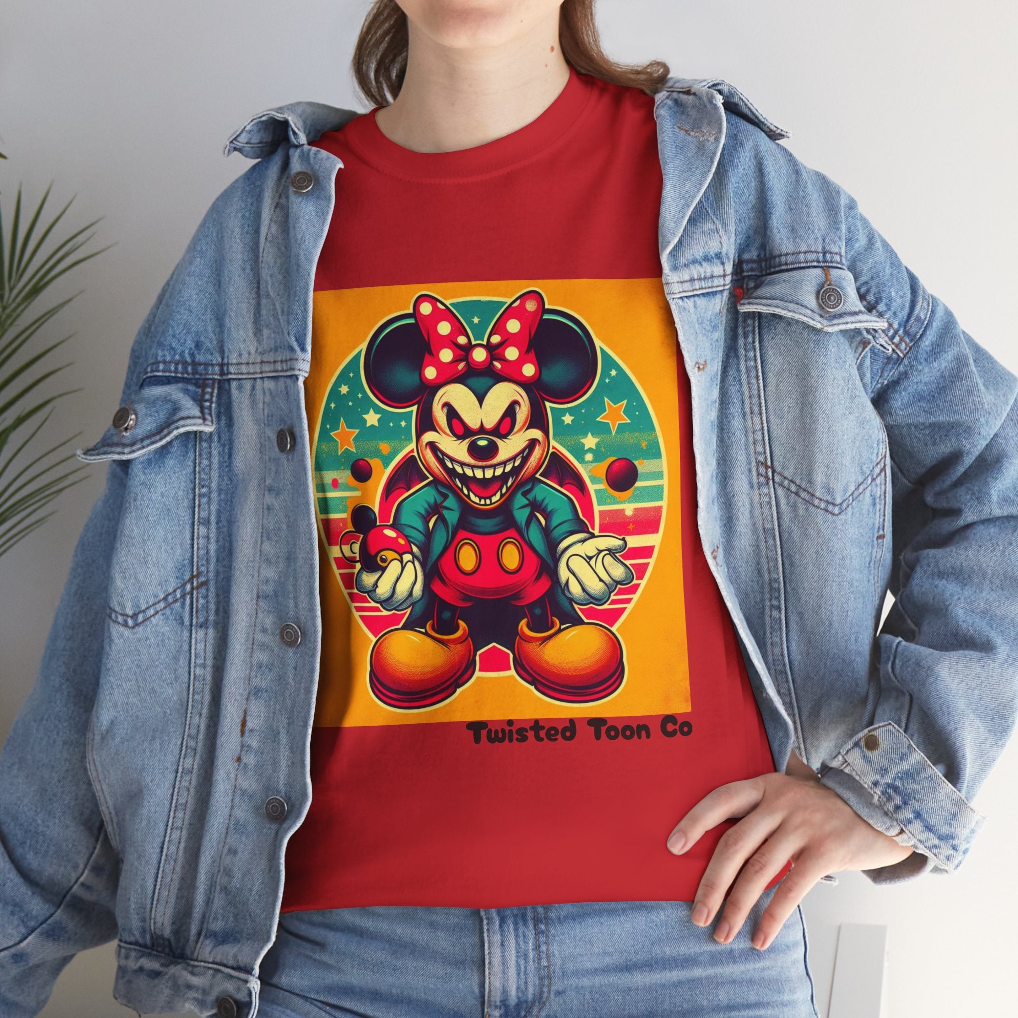 Creepy Retro Mouse Graphic Tee