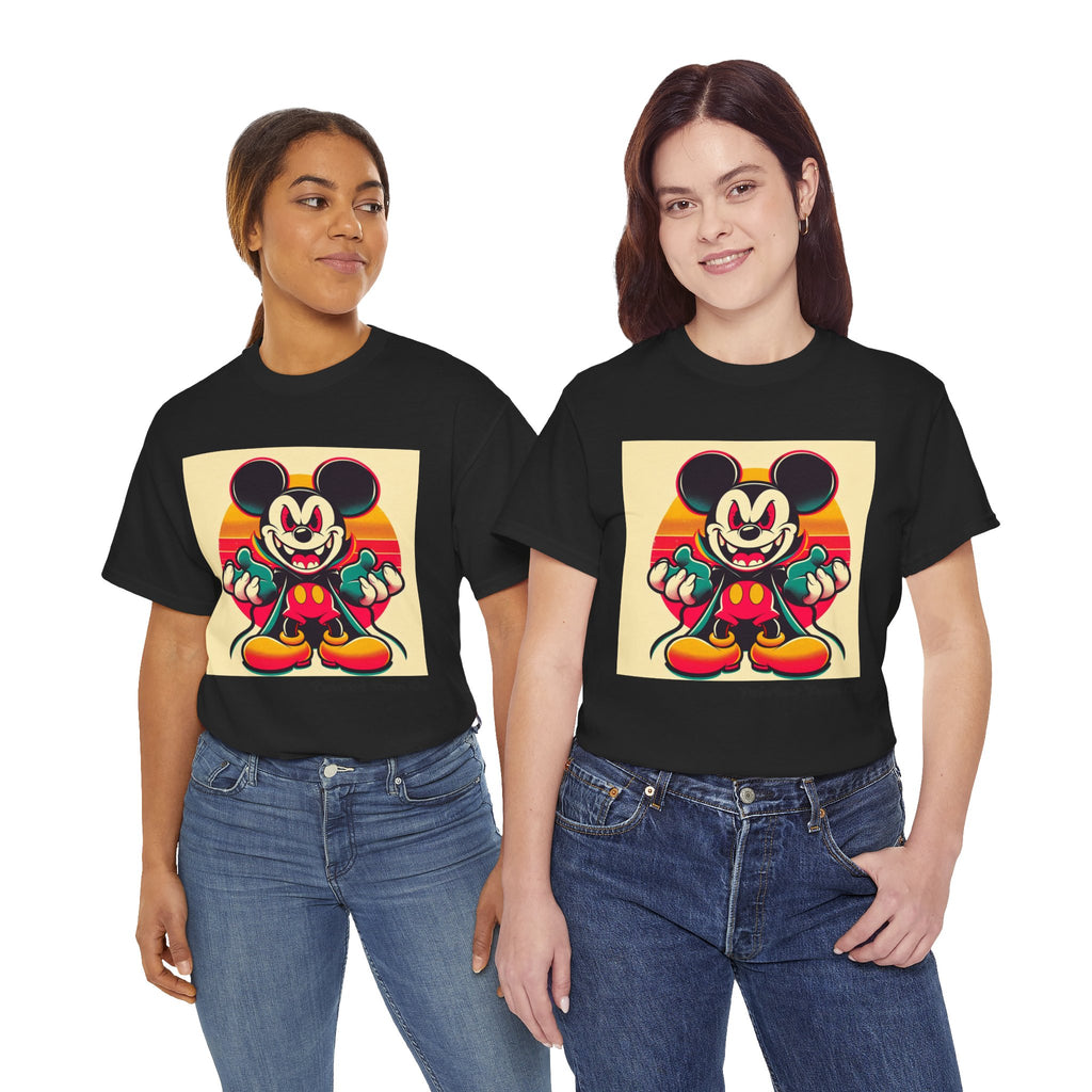 Retro Cartoon Mouse Graphic Tee
