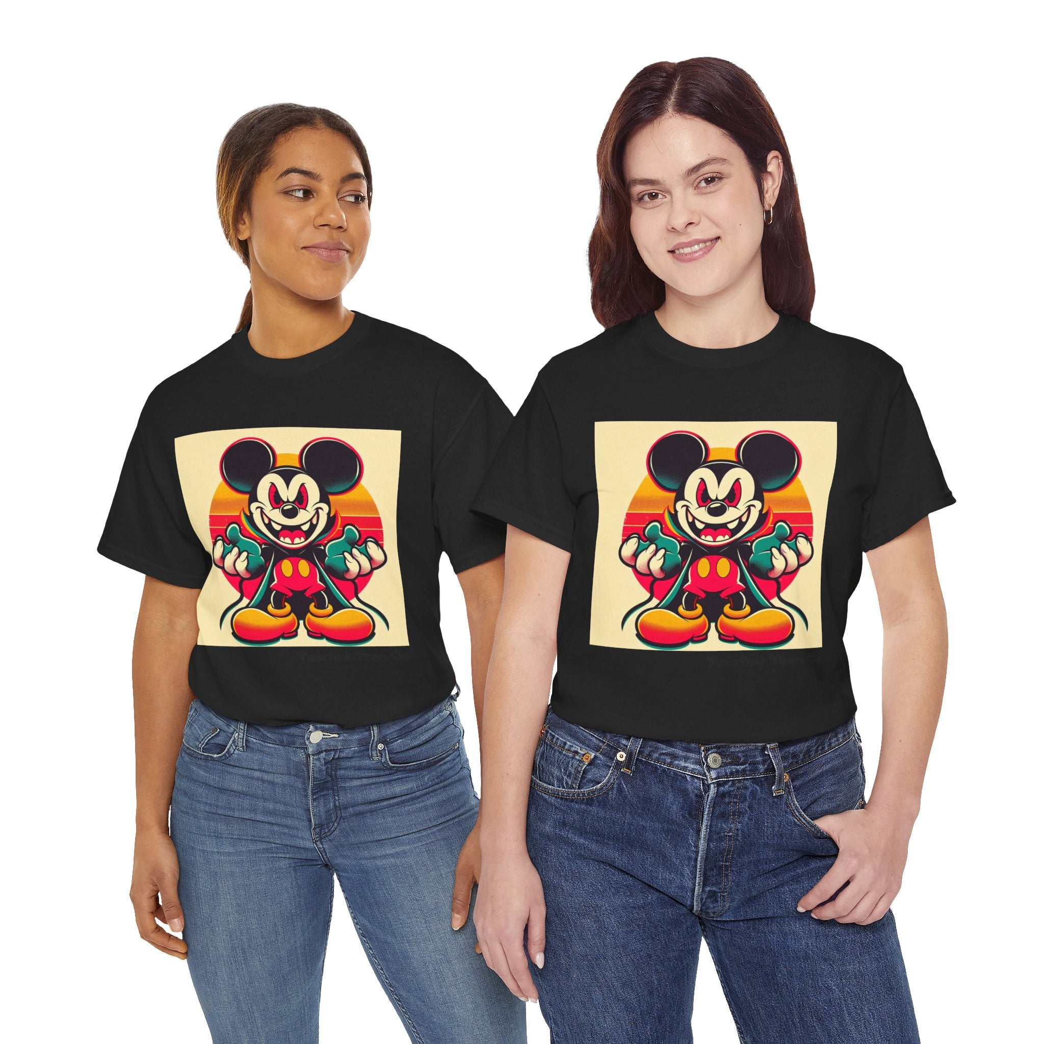 Retro Cartoon Mouse Graphic Tee