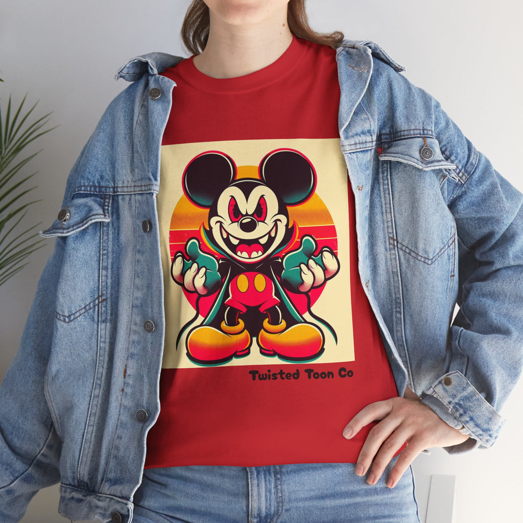 Retro Cartoon Mouse Graphic Tee