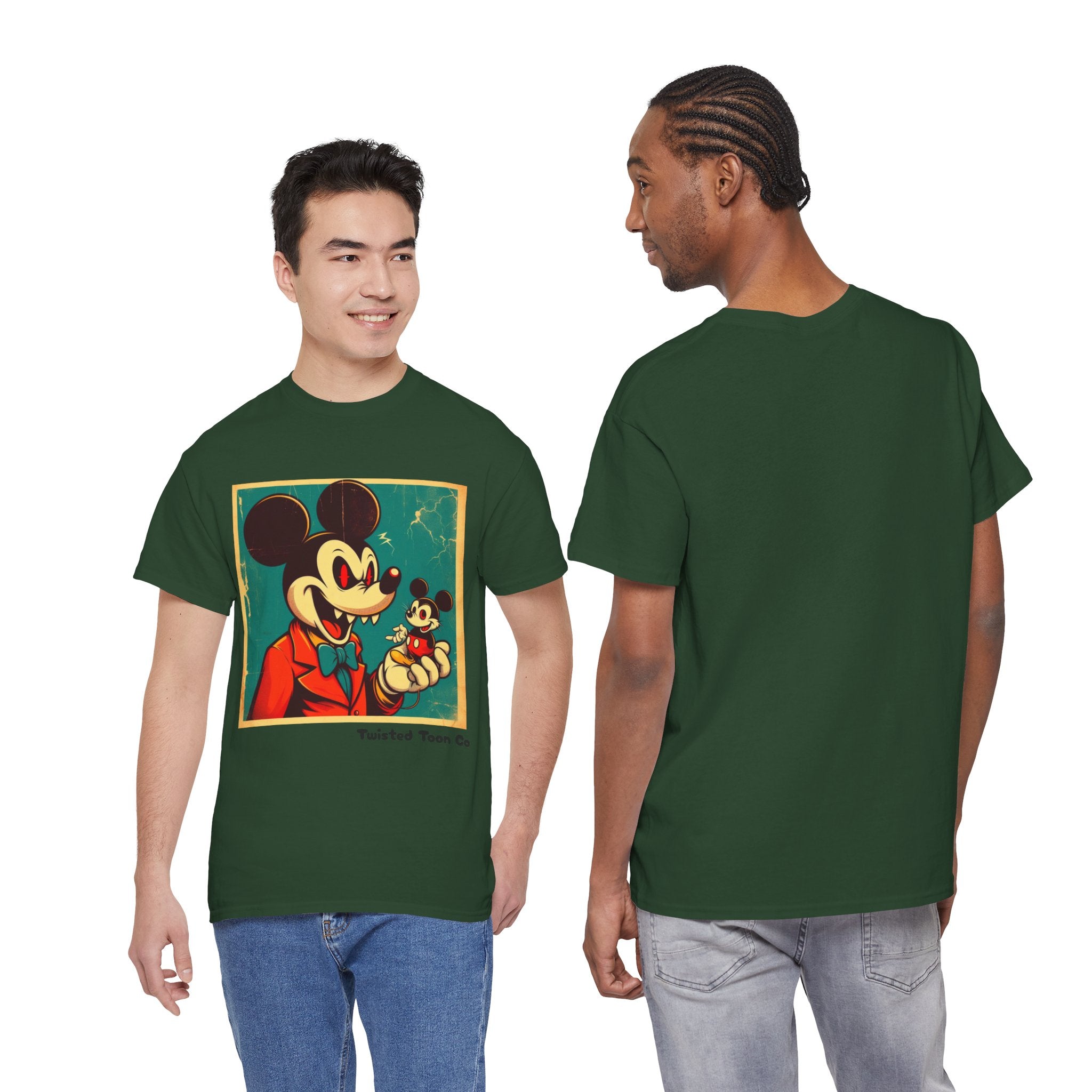 Edgy Vintage Cartoon Tee — Rebel Mouse Graphic T-Shirt