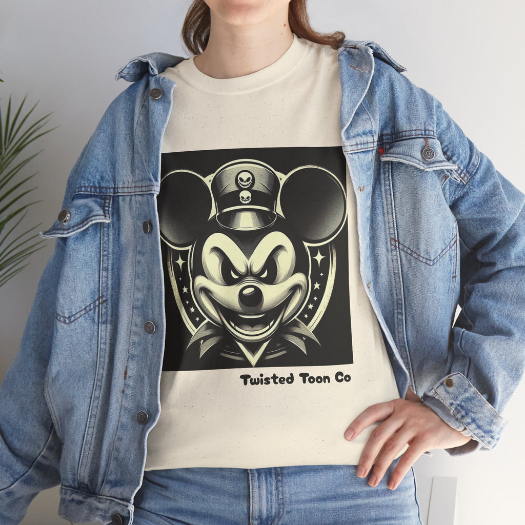 Vintage Top Hat Retro Mouse Tee