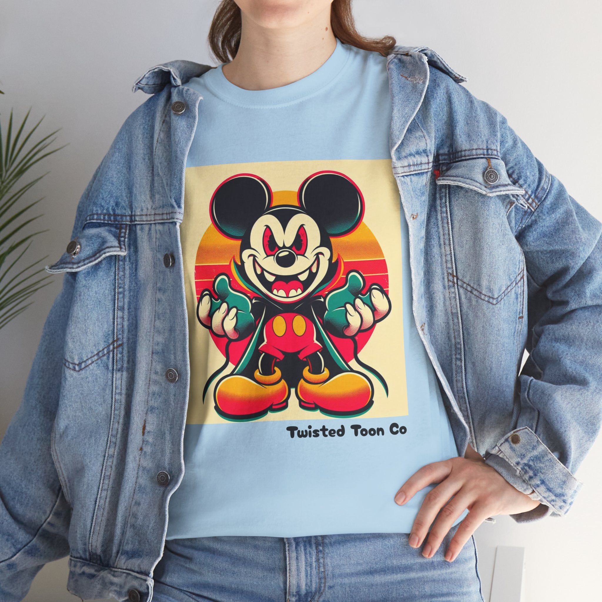 Retro Cartoon Mouse Graphic Tee
