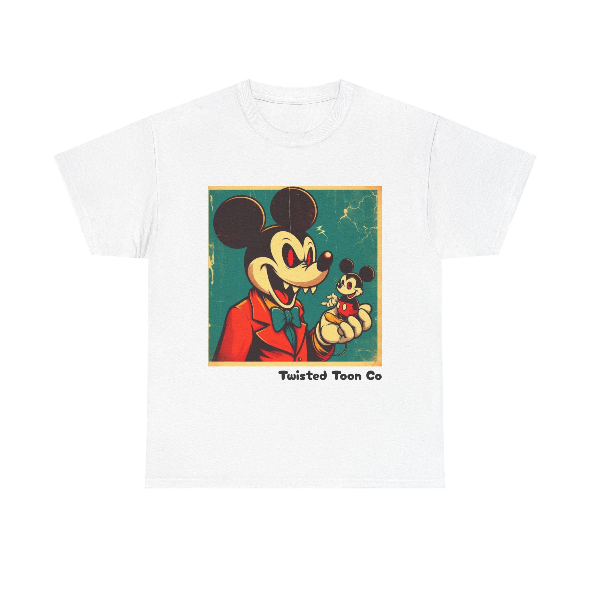Vintage Cartoon Mouse Tee – Retro Illustration Graphic T-Shirt