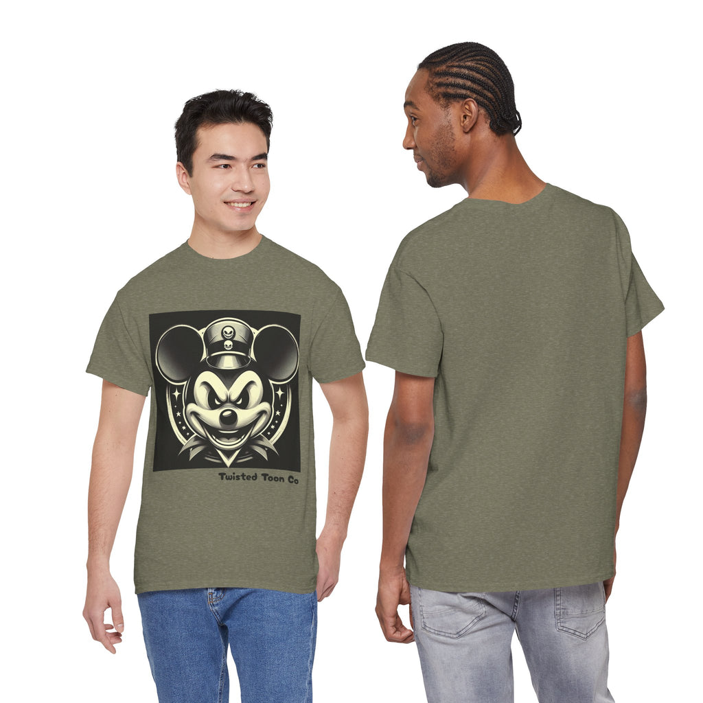 Vintage Top Hat Retro Mouse Tee