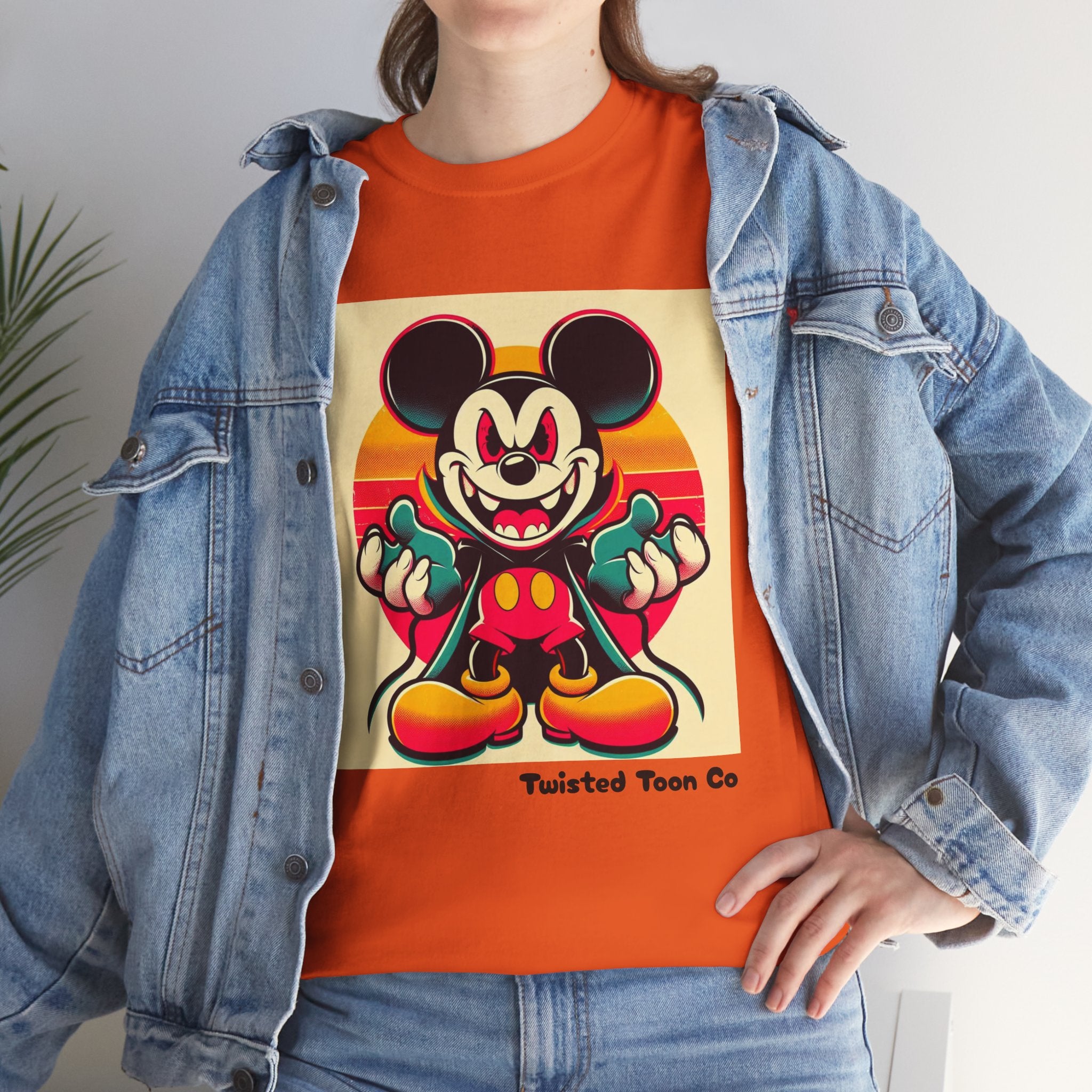 Retro Cartoon Mouse Graphic Tee