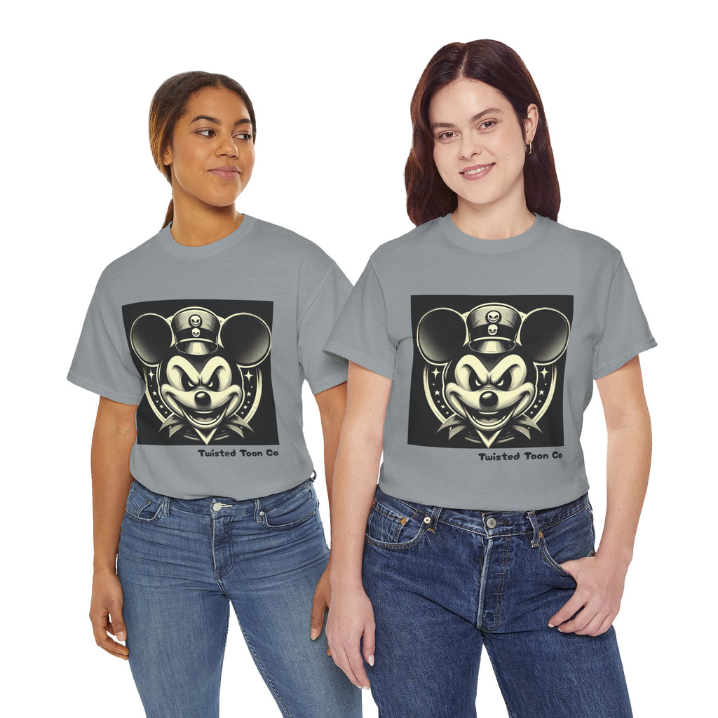 Vintage Top Hat Retro Mouse Tee