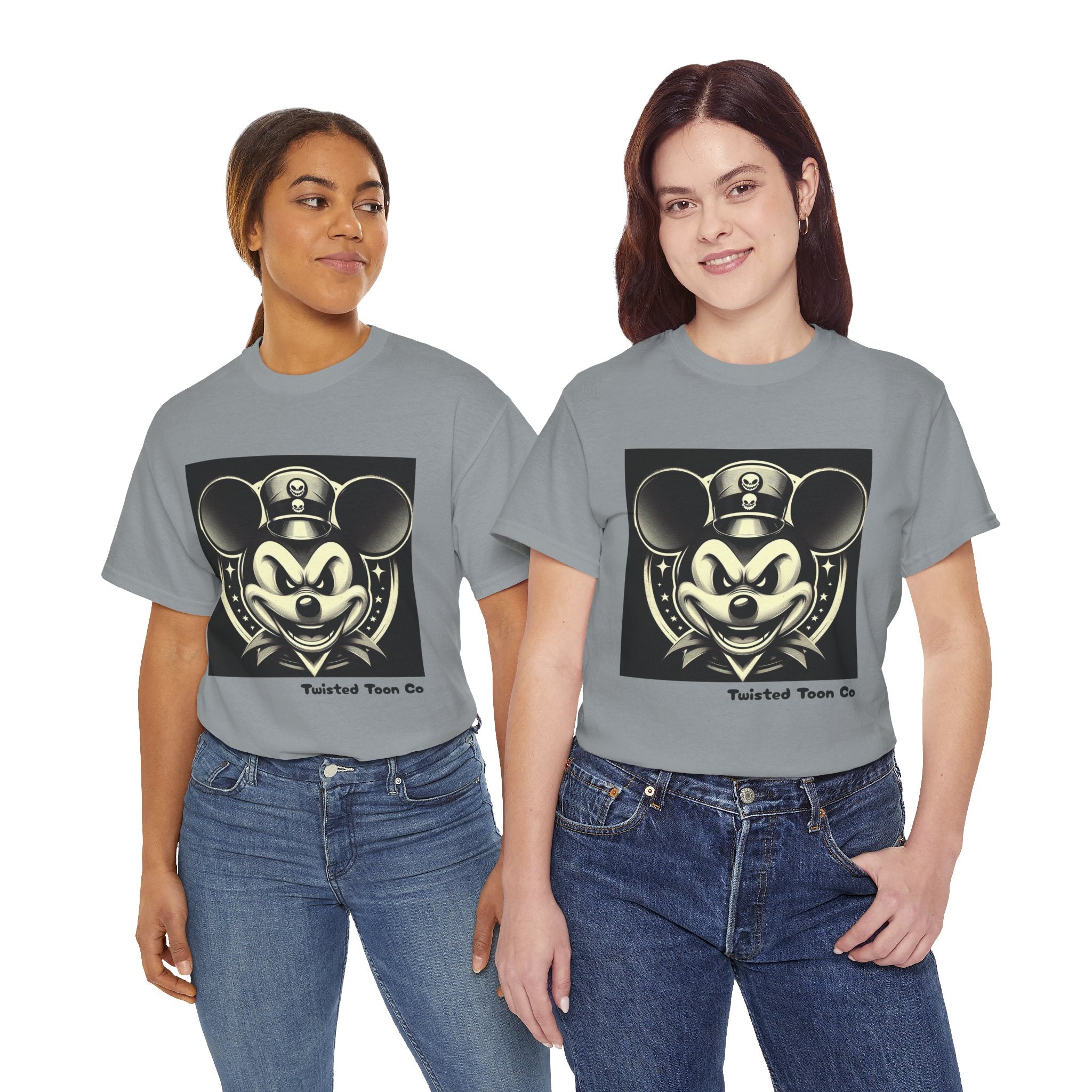 Vintage Top Hat Retro Mouse Tee