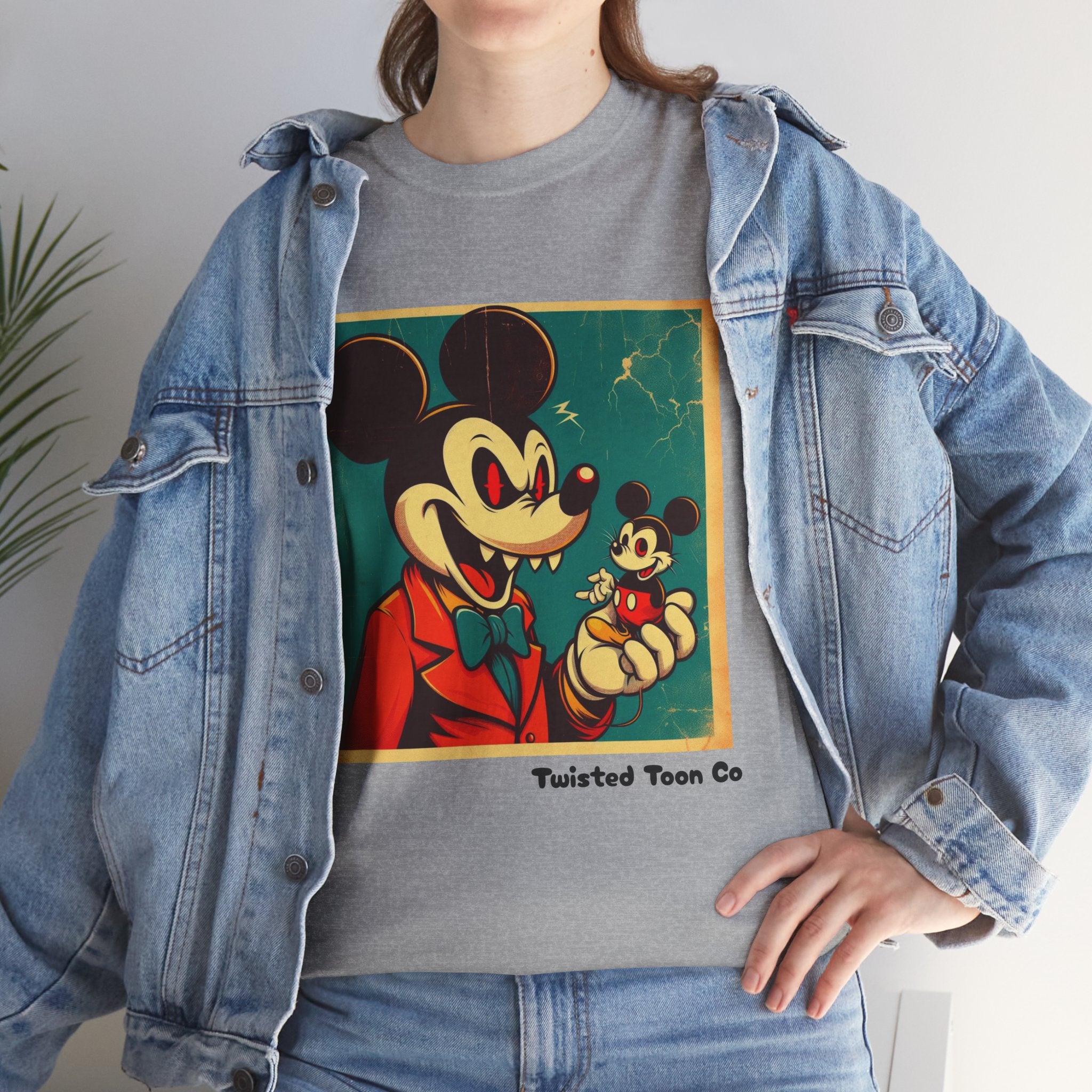 Edgy Vintage Cartoon Tee — Rebel Mouse Graphic T-Shirt