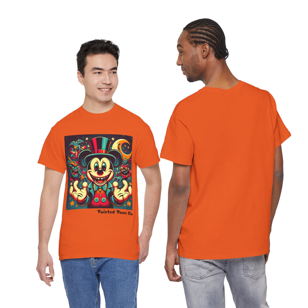 Graphic Tee — Retro Circus Mouse Night Magic T-Shirt