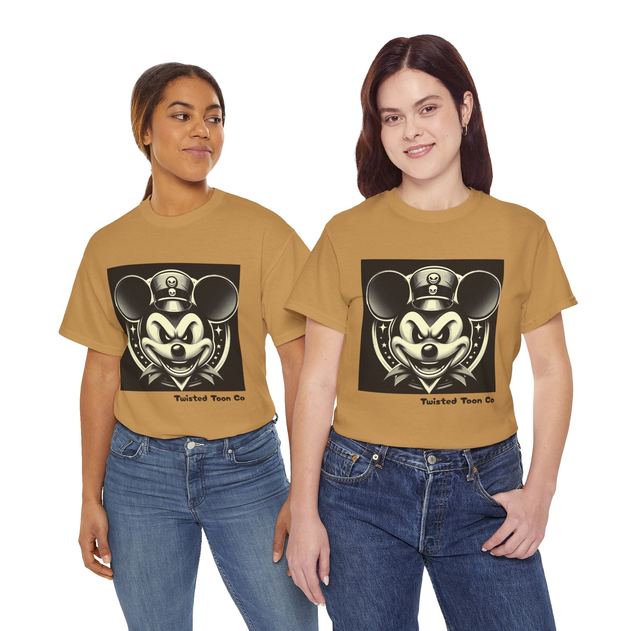 Vintage Top Hat Retro Mouse Tee