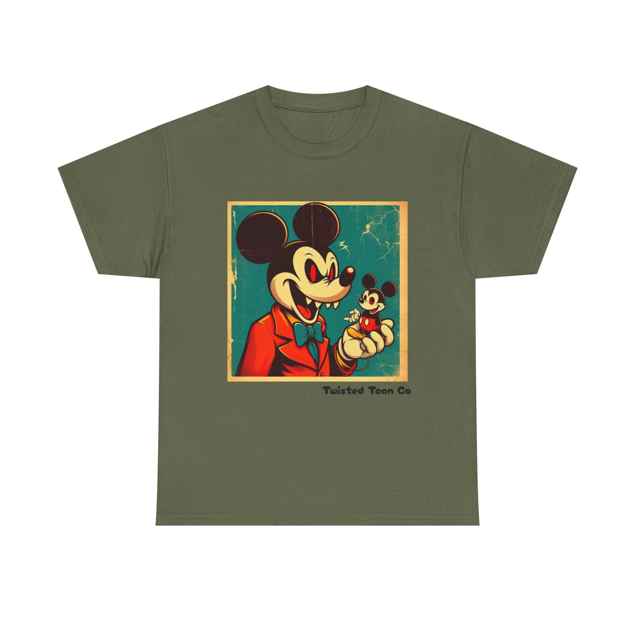 Edgy Vintage Cartoon Tee — Rebel Mouse Graphic T-Shirt
