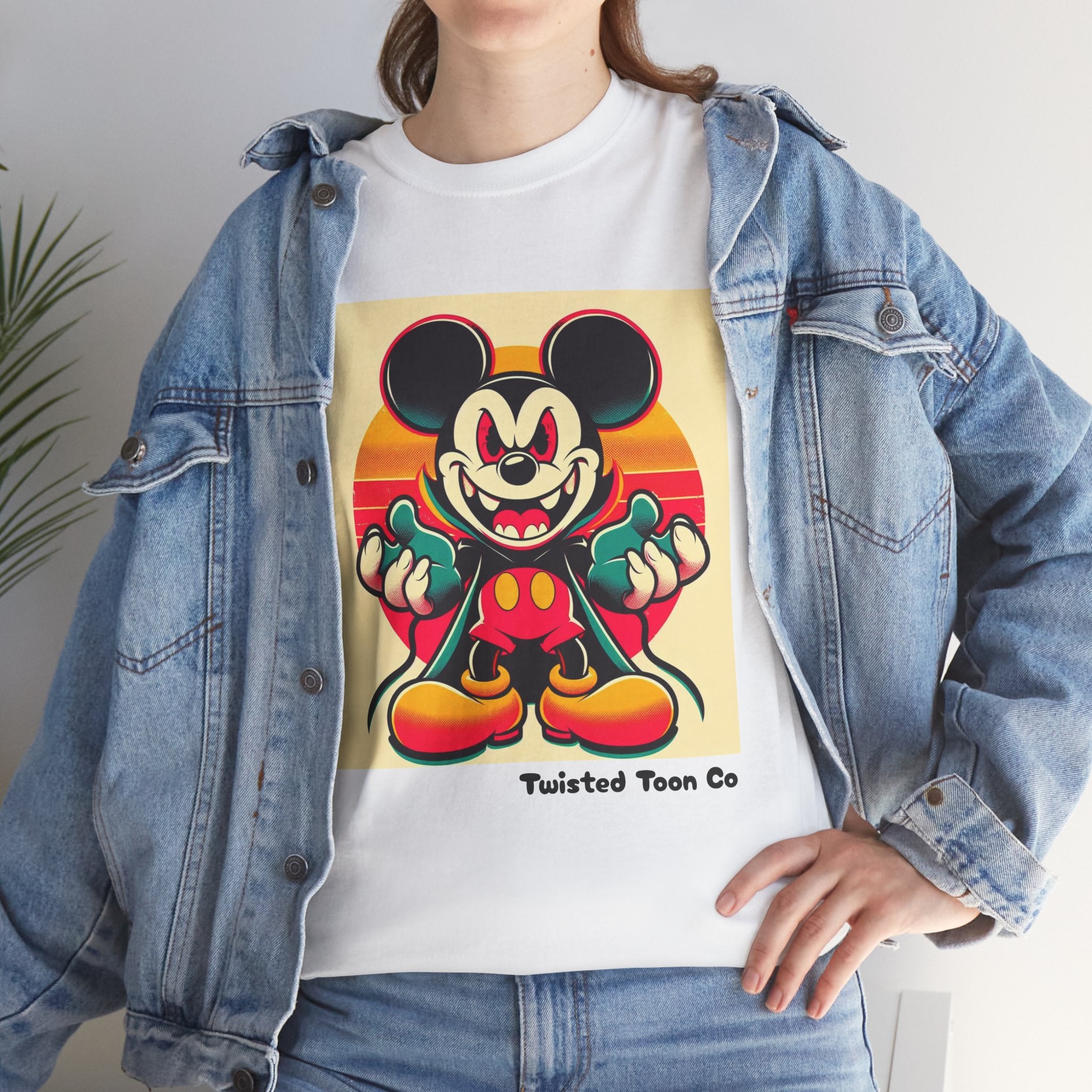 Retro Cartoon Mouse Graphic Tee