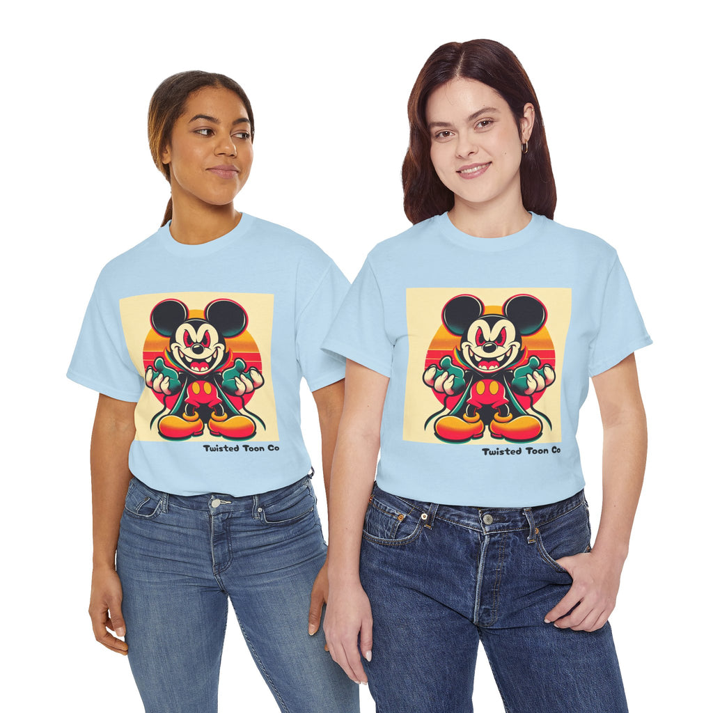 Retro Cartoon Mouse Graphic Tee