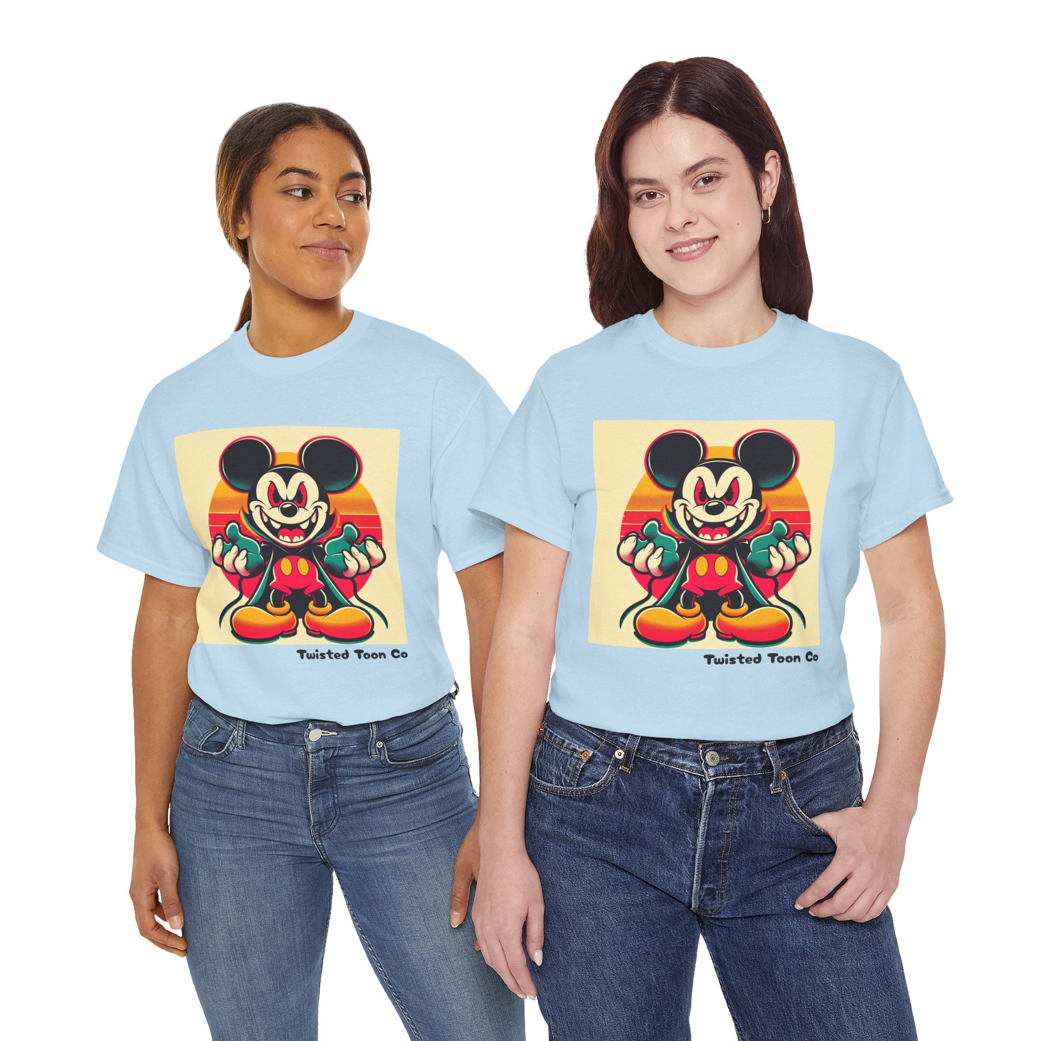 Retro Cartoon Mouse Graphic Tee
