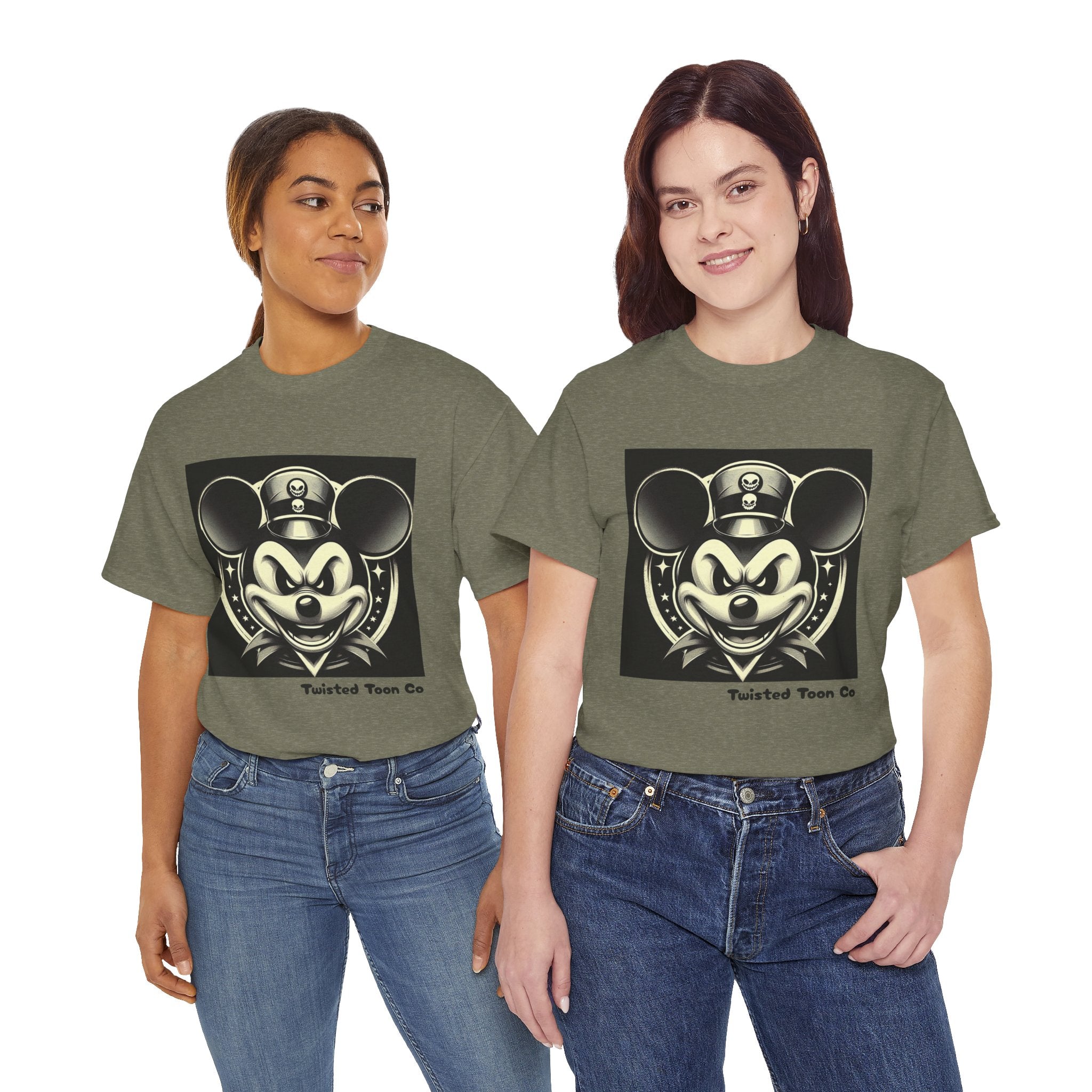 Vintage Top Hat Retro Mouse Tee