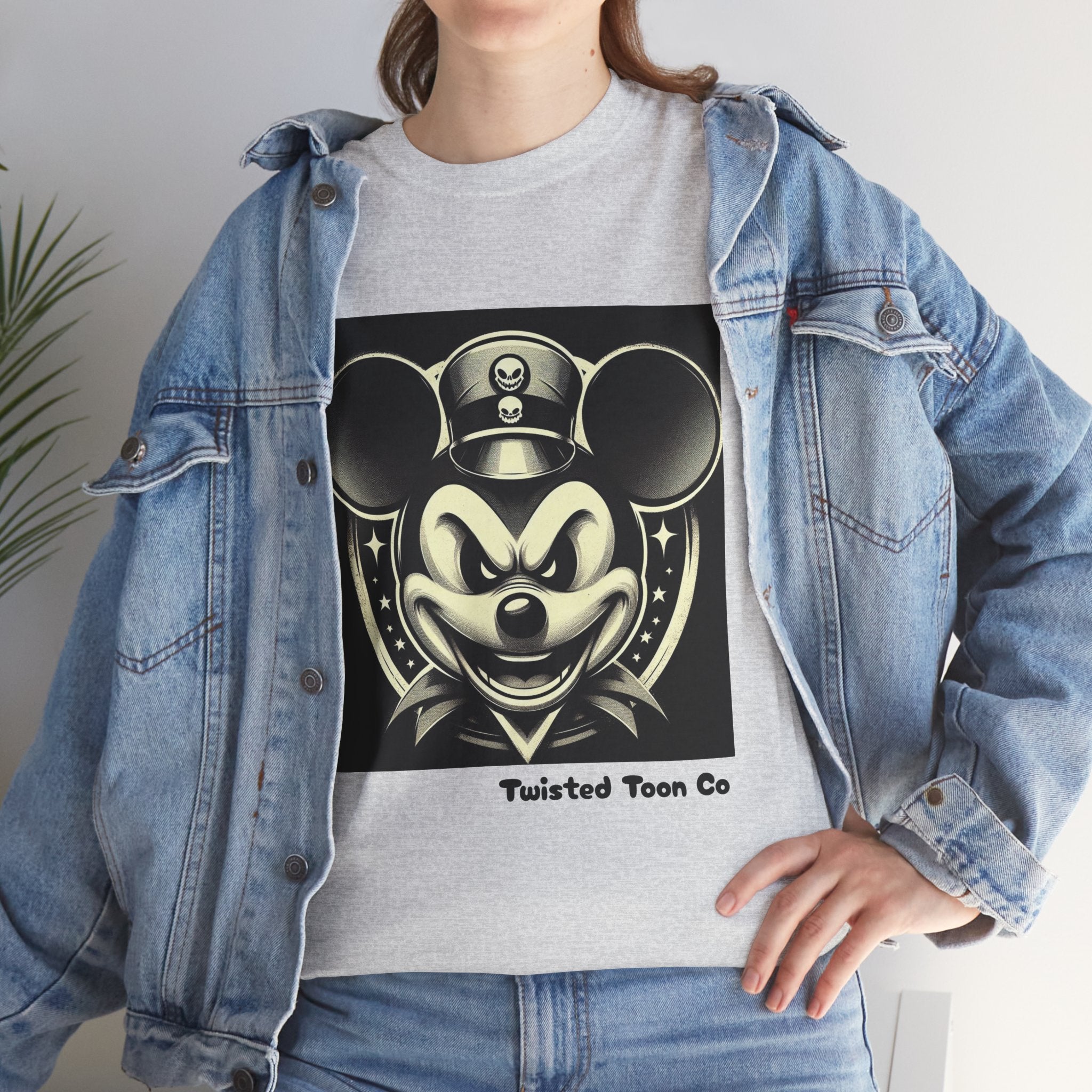 Vintage Top Hat Retro Mouse Tee