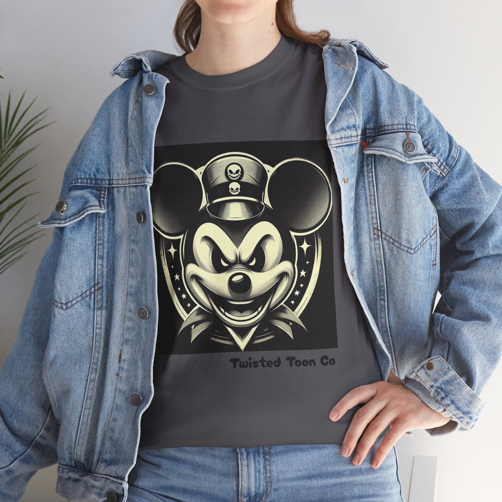 Vintage Top Hat Retro Mouse Tee