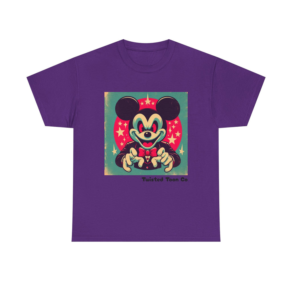 Vintage Cartoon Mouse Graphic Tee — Retro Pop Art T-Shirt
