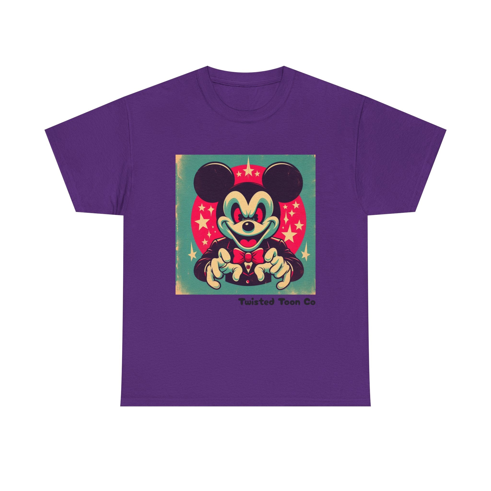 Vintage Cartoon Mouse Graphic Tee — Retro Pop Art T-Shirt