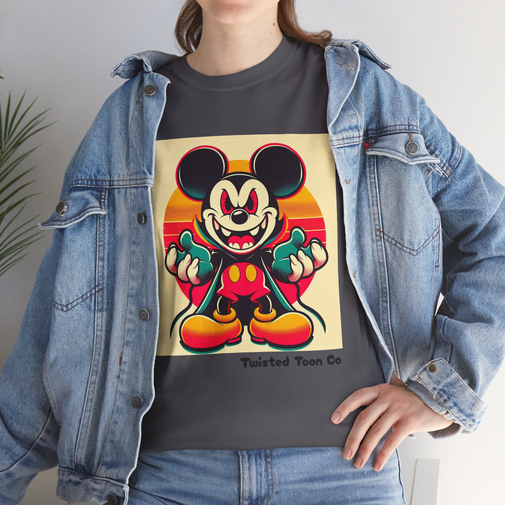 Retro Cartoon Mouse Graphic Tee