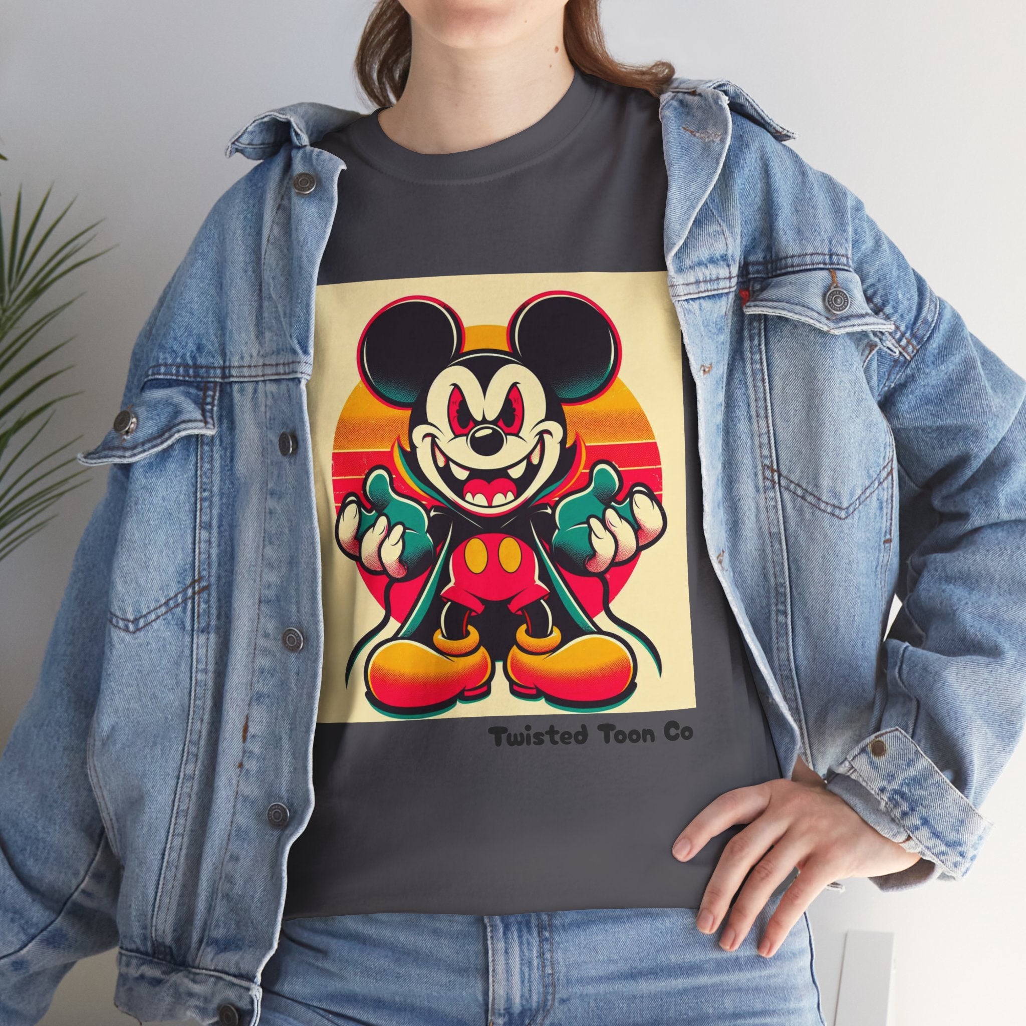 Retro Cartoon Mouse Graphic Tee