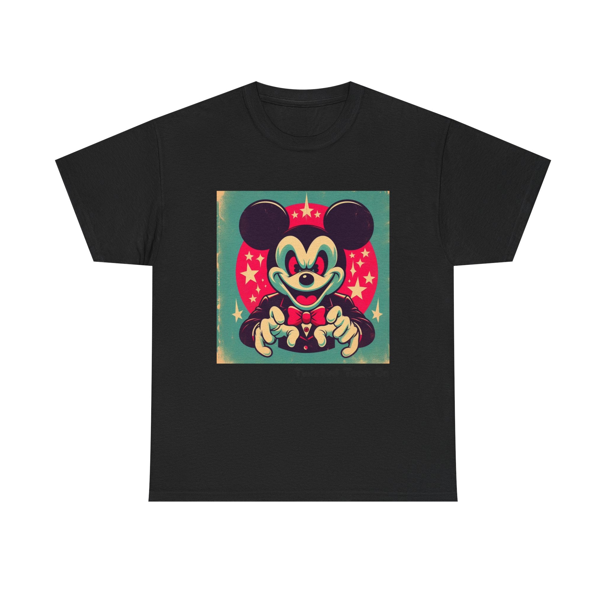 Vintage Cartoon Mouse Graphic Tee — Retro Pop Art T-Shirt