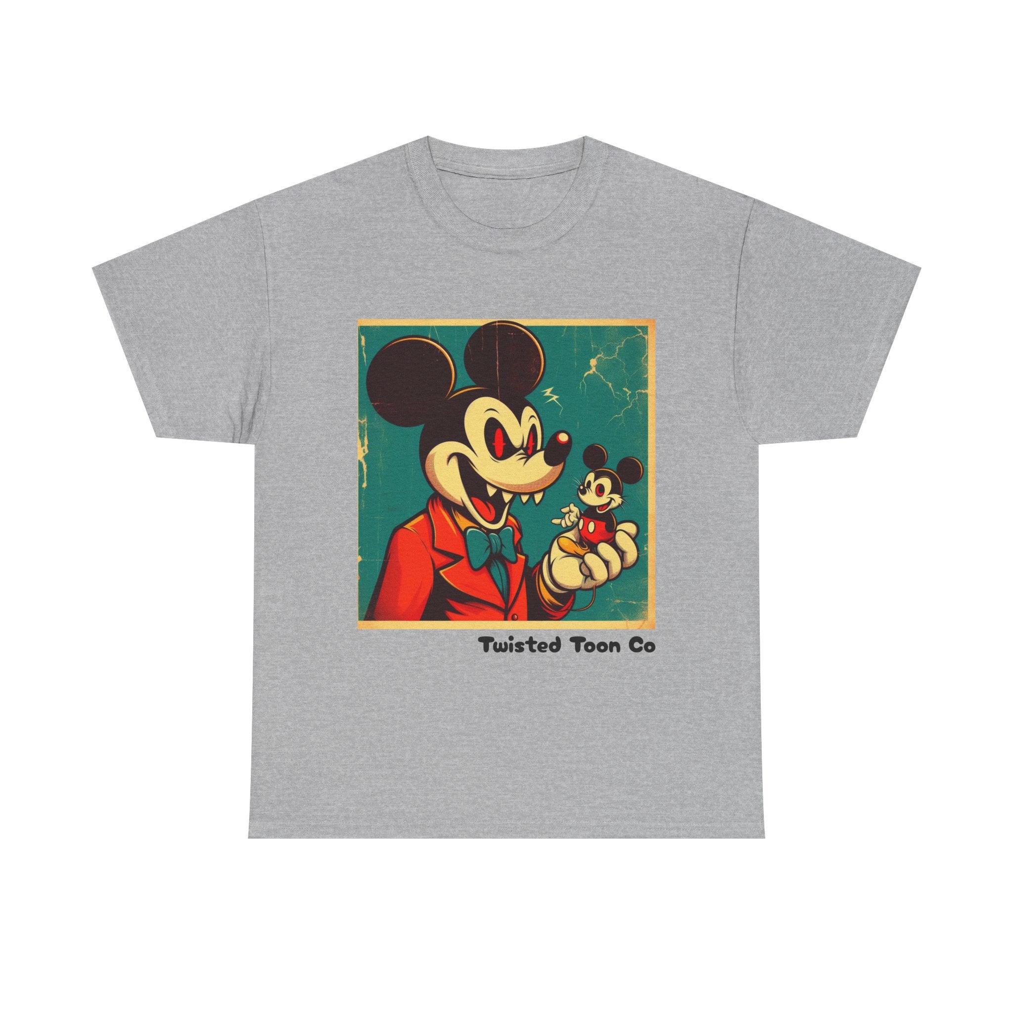 Vintage Cartoon Mouse Tee – Retro Illustration Graphic T-Shirt