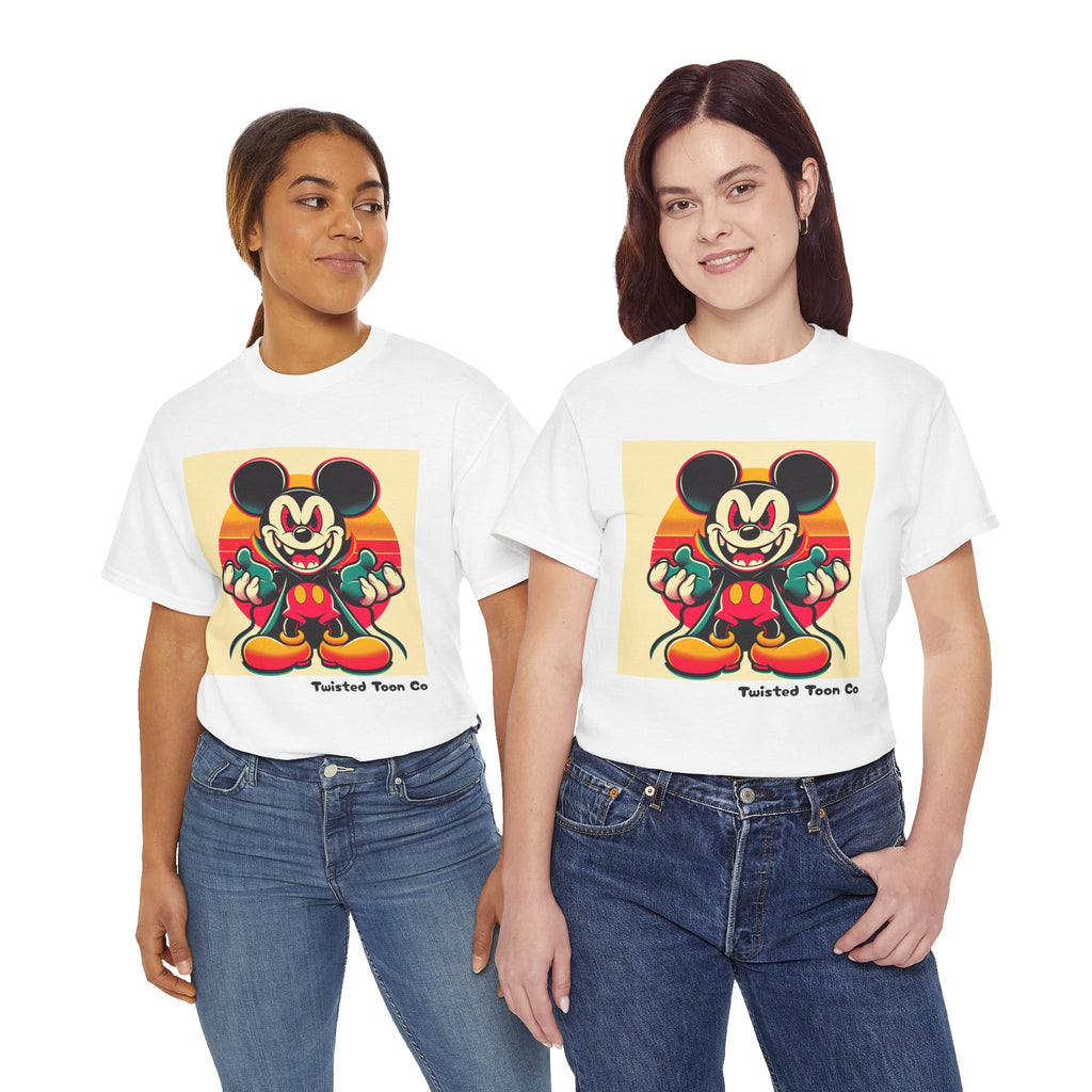 Retro Cartoon Mouse Graphic Tee