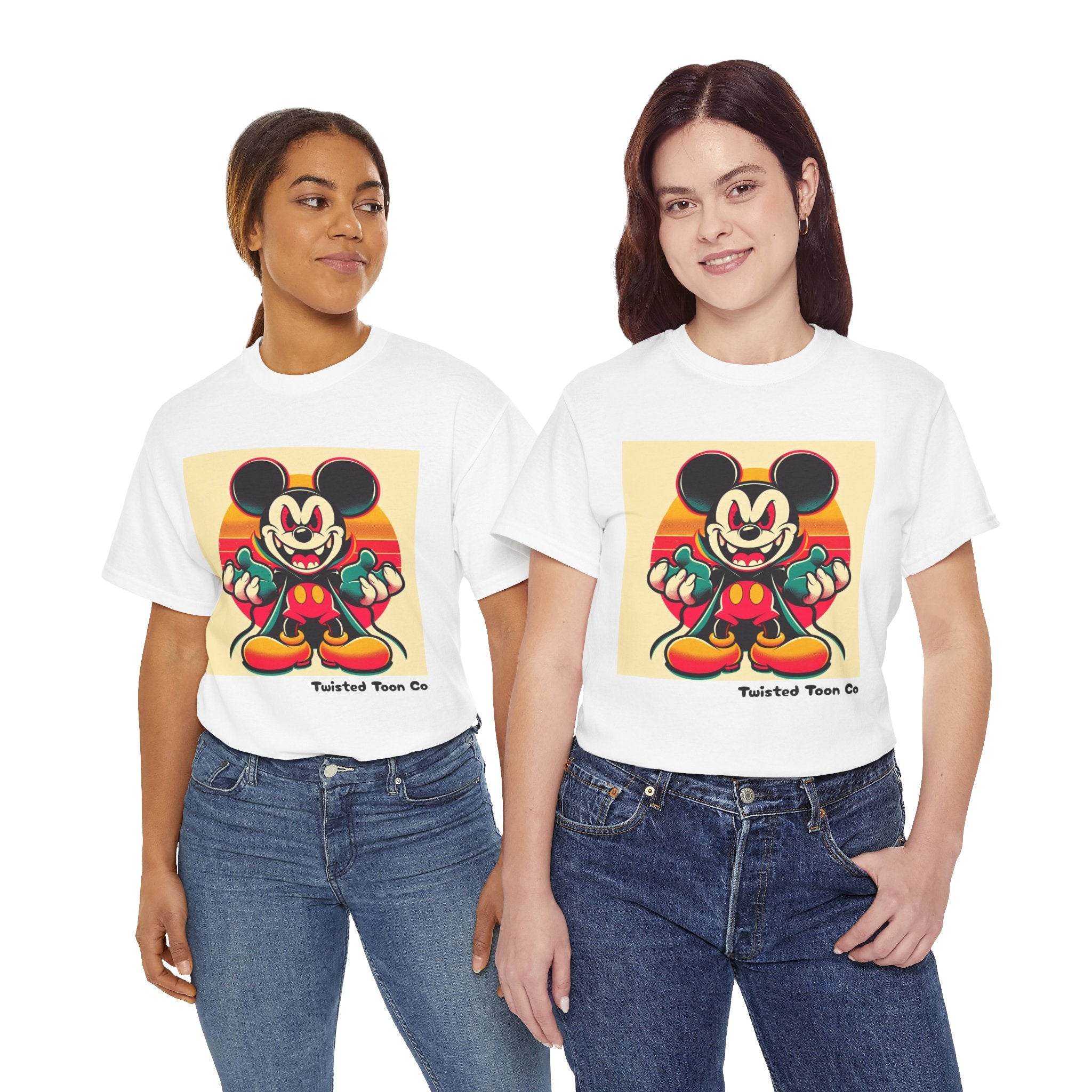 Retro Cartoon Mouse Graphic Tee