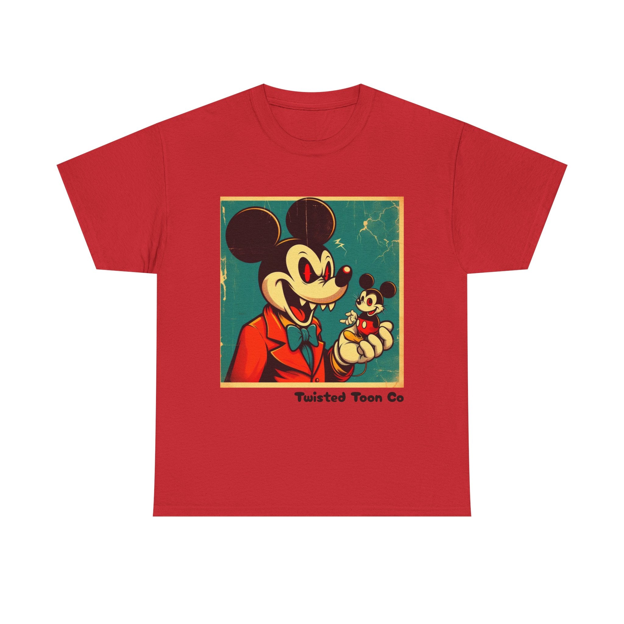 Vintage Cartoon Mouse Tee – Retro Illustration Graphic T-Shirt