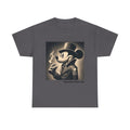 Vintage Noir Mouse Tee - Smoking Gentleman Graphic T-Shirt