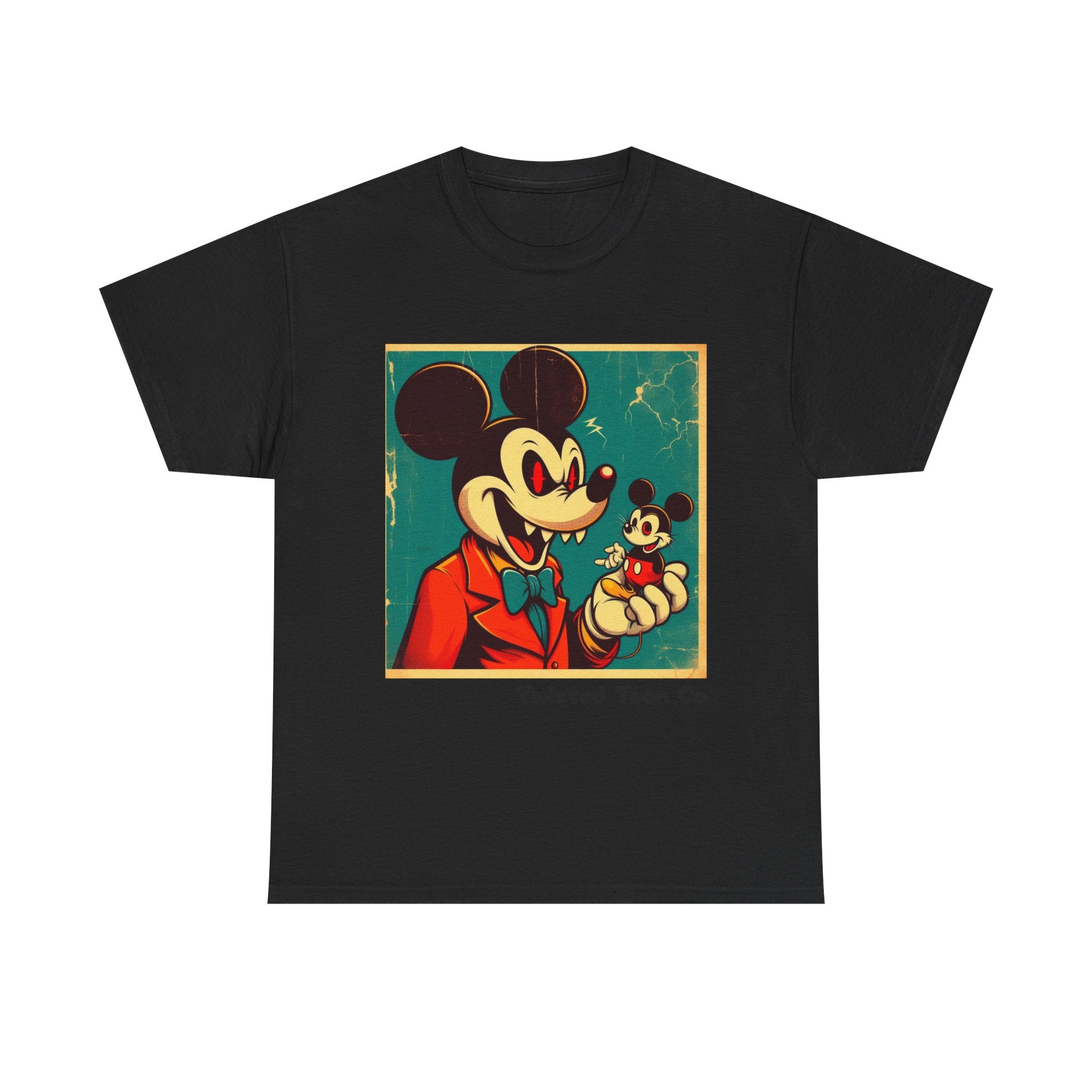 Vintage Cartoon Mouse Tee – Retro Illustration Graphic T-Shirt