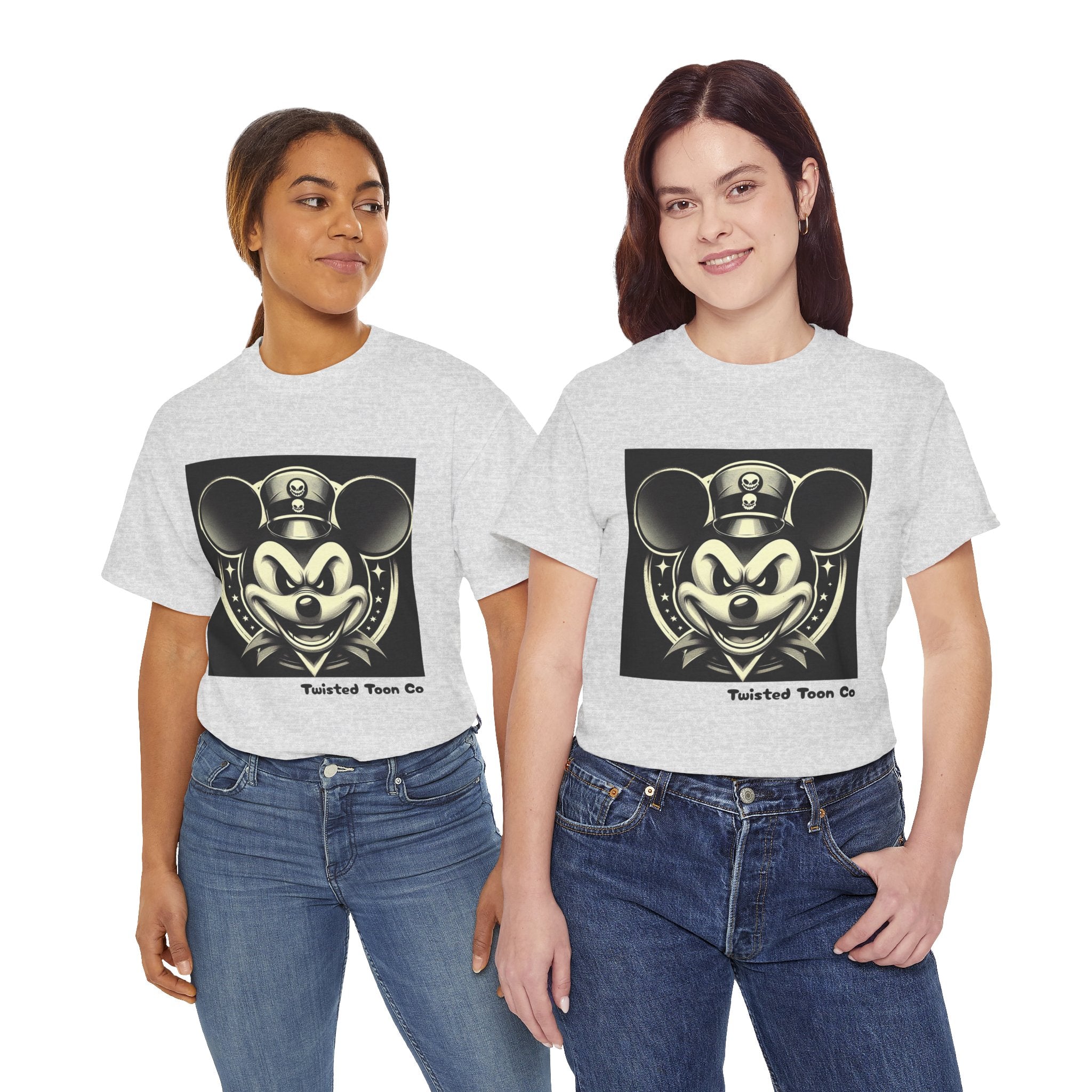 Vintage Top Hat Retro Mouse Tee