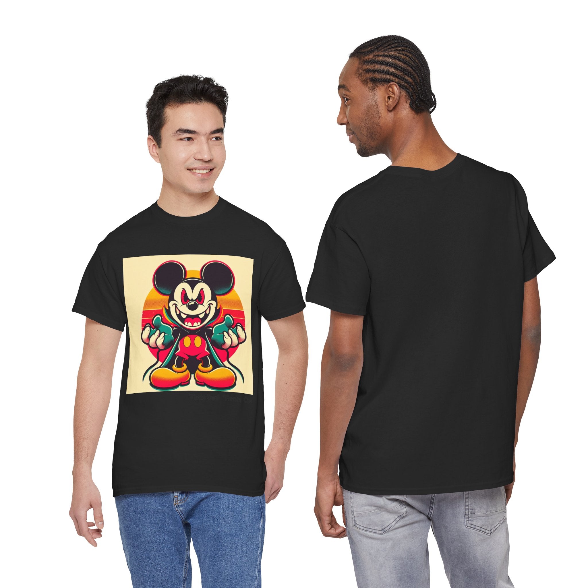 Retro Cartoon Mouse Graphic Tee