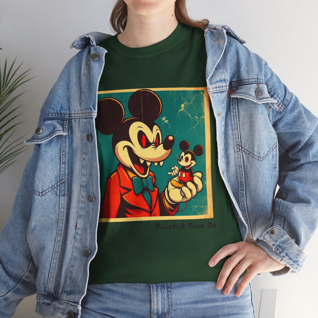 Edgy Vintage Cartoon Tee — Rebel Mouse Graphic T-Shirt