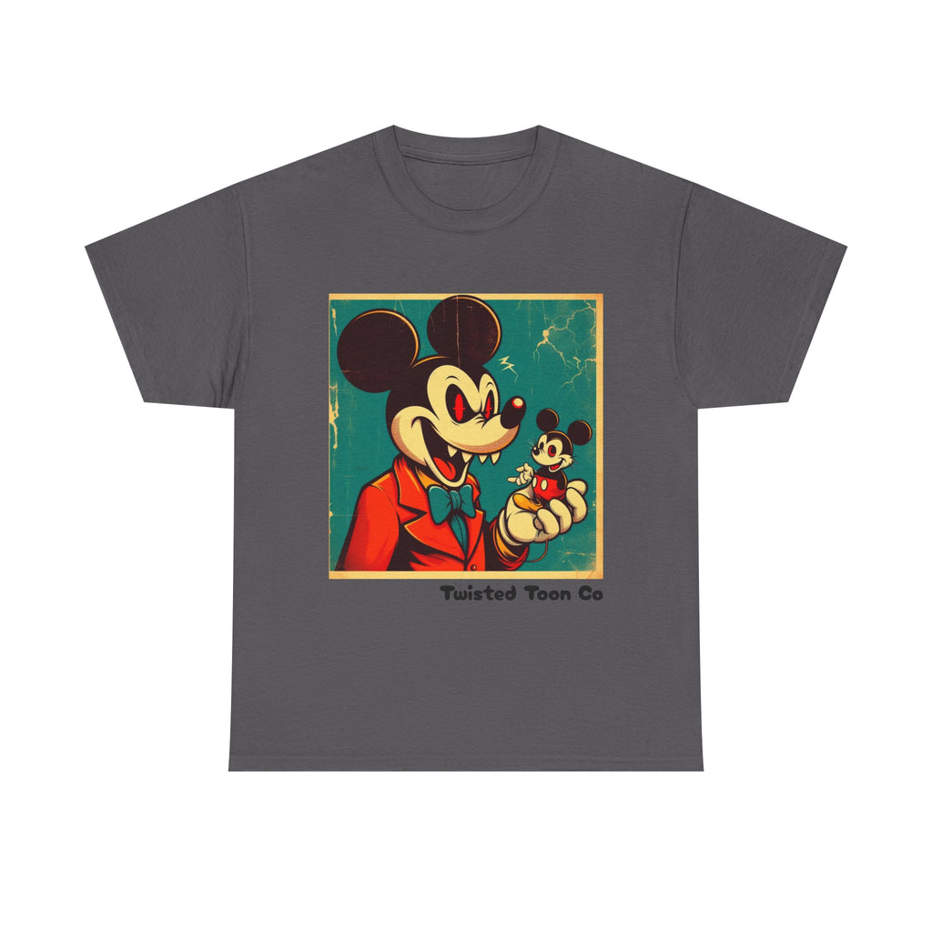 Vintage Cartoon Mouse Tee – Retro Illustration Graphic T-Shirt