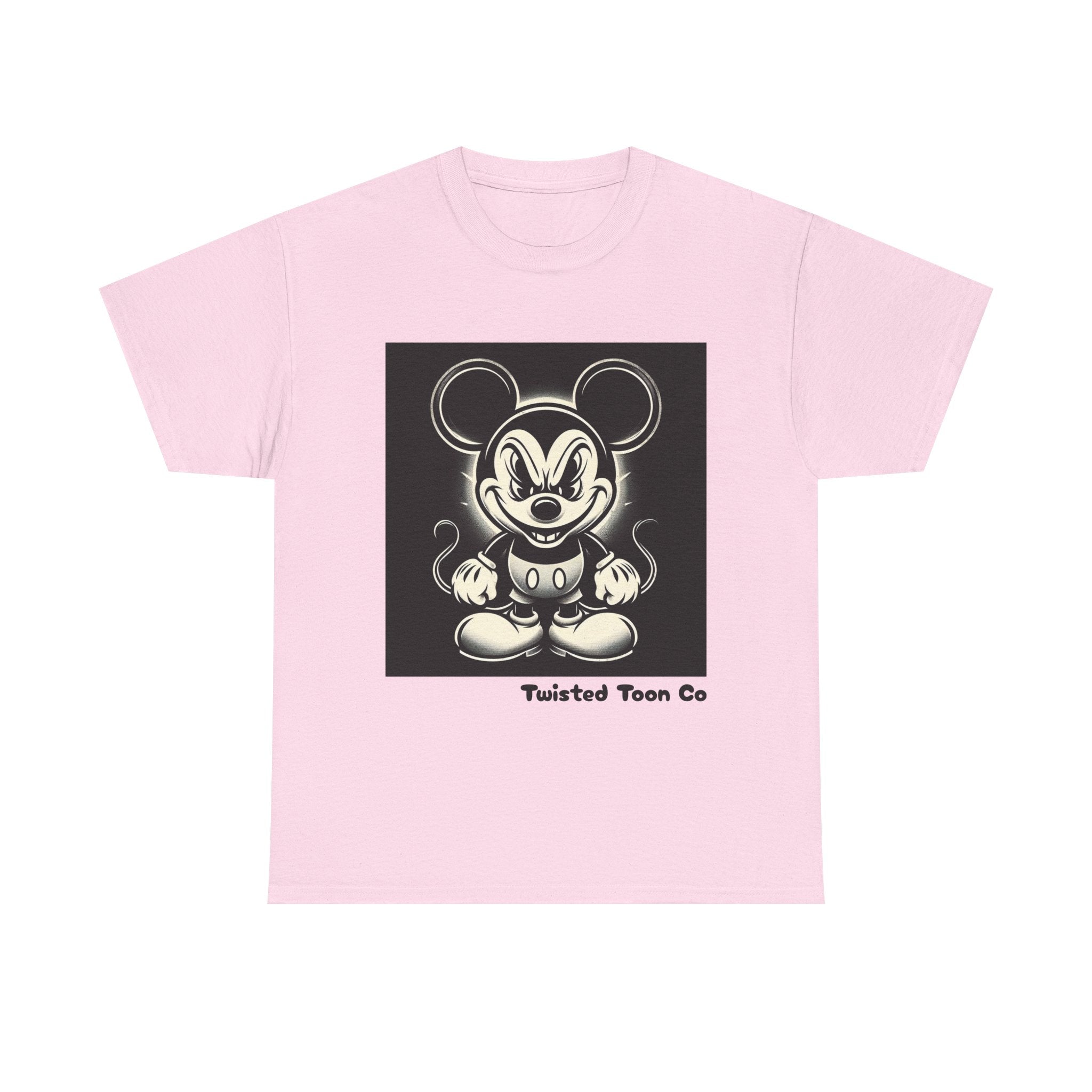 Vintage Cartoon Mouse T-Shirt — Retro Creepy Character Graphic Tee