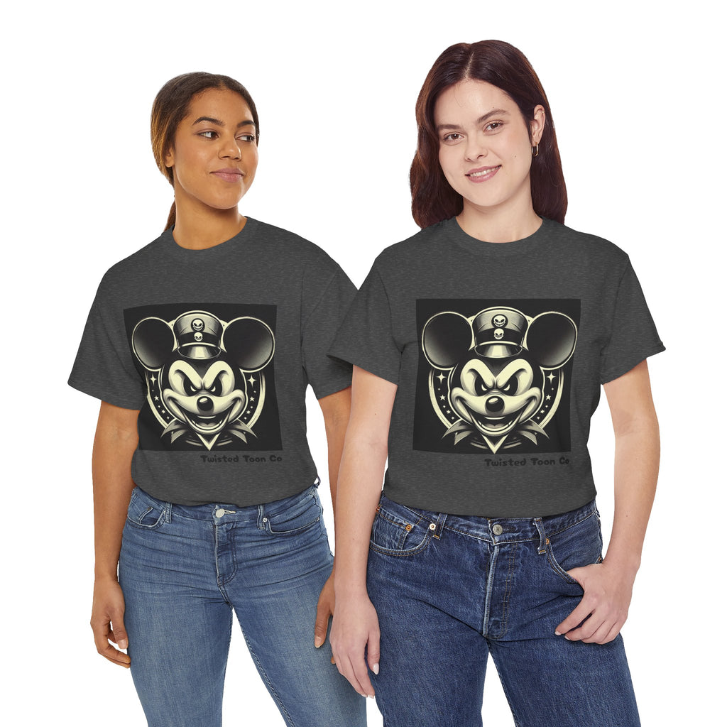 Vintage Top Hat Retro Mouse Tee