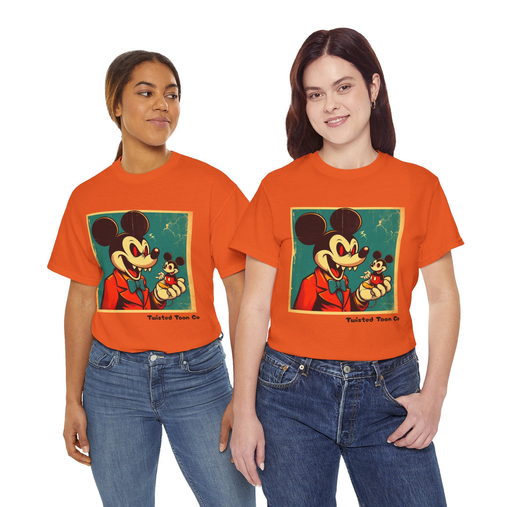 Edgy Vintage Cartoon Tee — Rebel Mouse Graphic T-Shirt