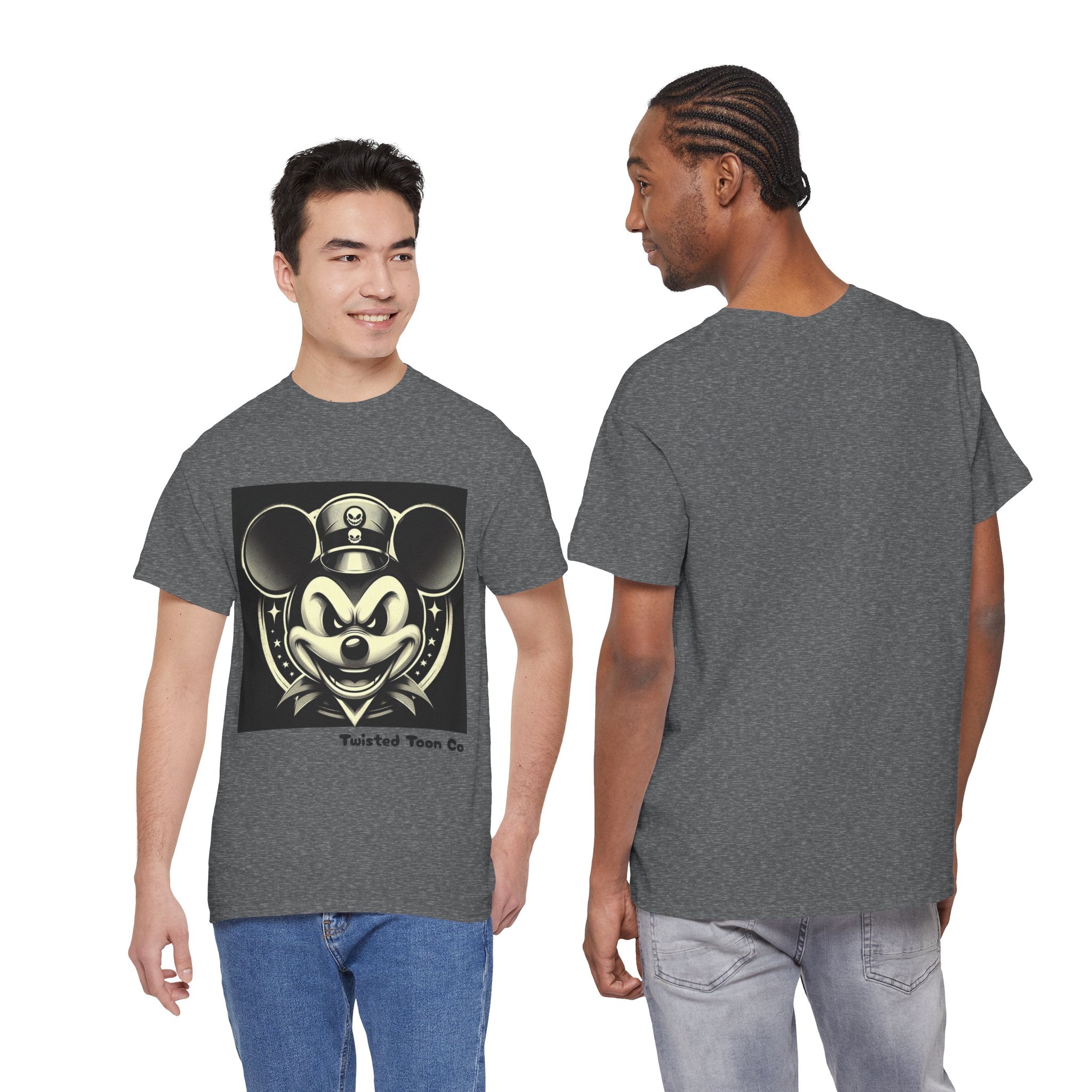 Vintage Top Hat Retro Mouse Tee
