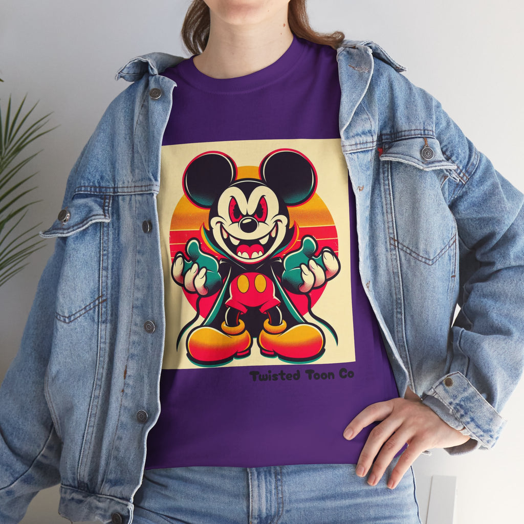 Retro Cartoon Mouse Graphic Tee