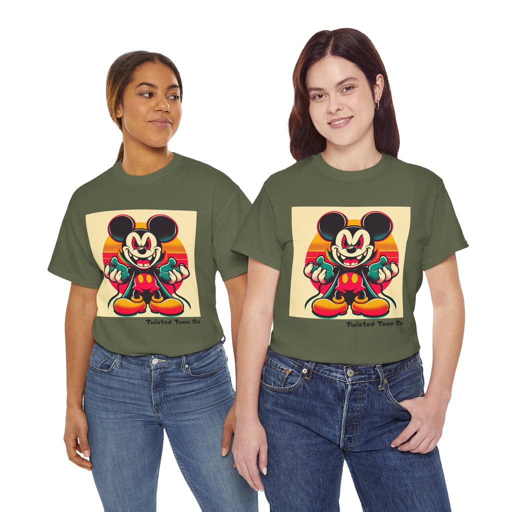 Retro Cartoon Mouse Graphic Tee