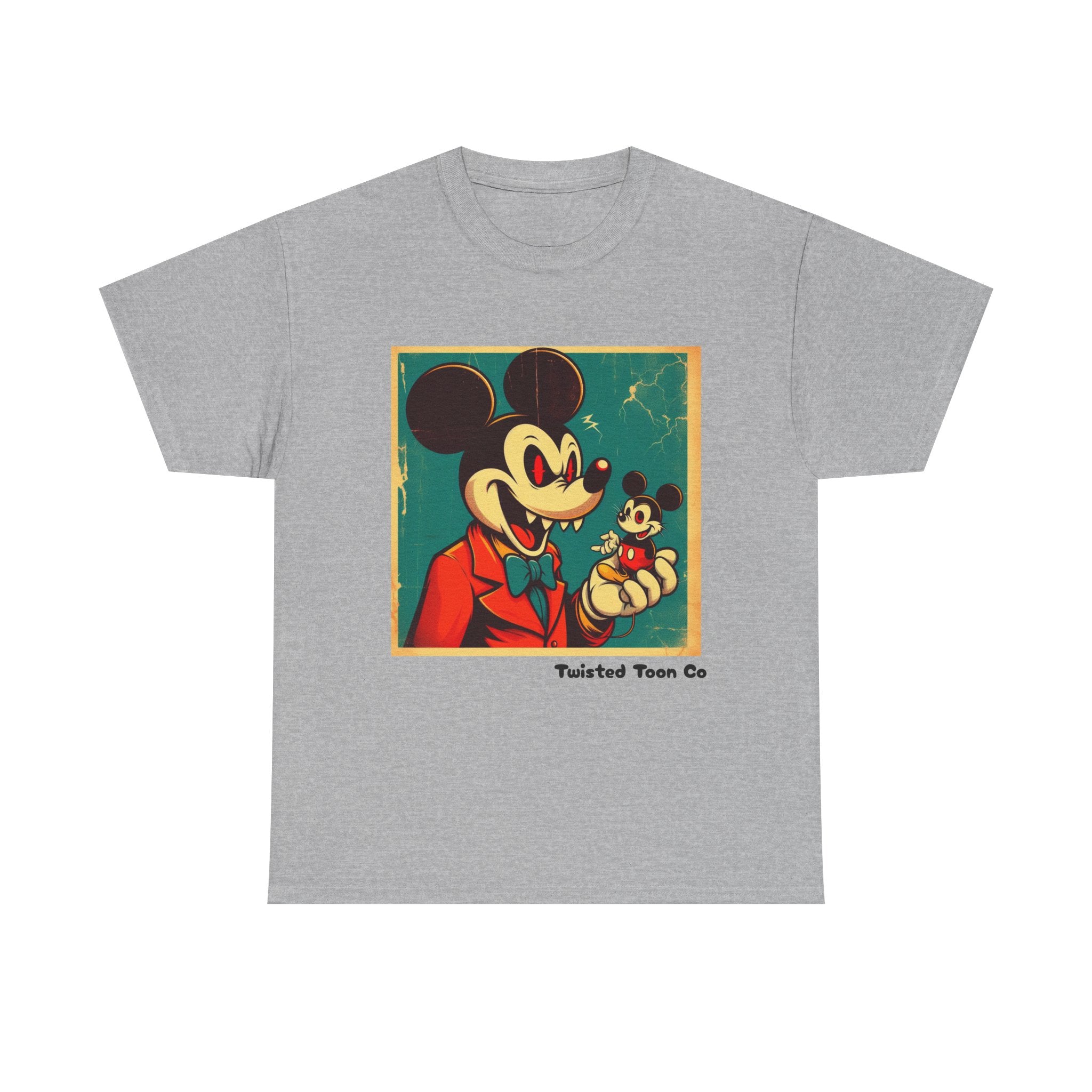 Edgy Vintage Cartoon Tee — Rebel Mouse Graphic T-Shirt